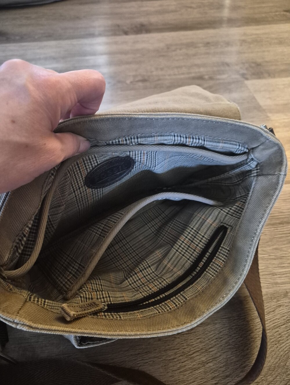 Fossil Rugged Canvas Messenger Bag - Picture 6 of 12